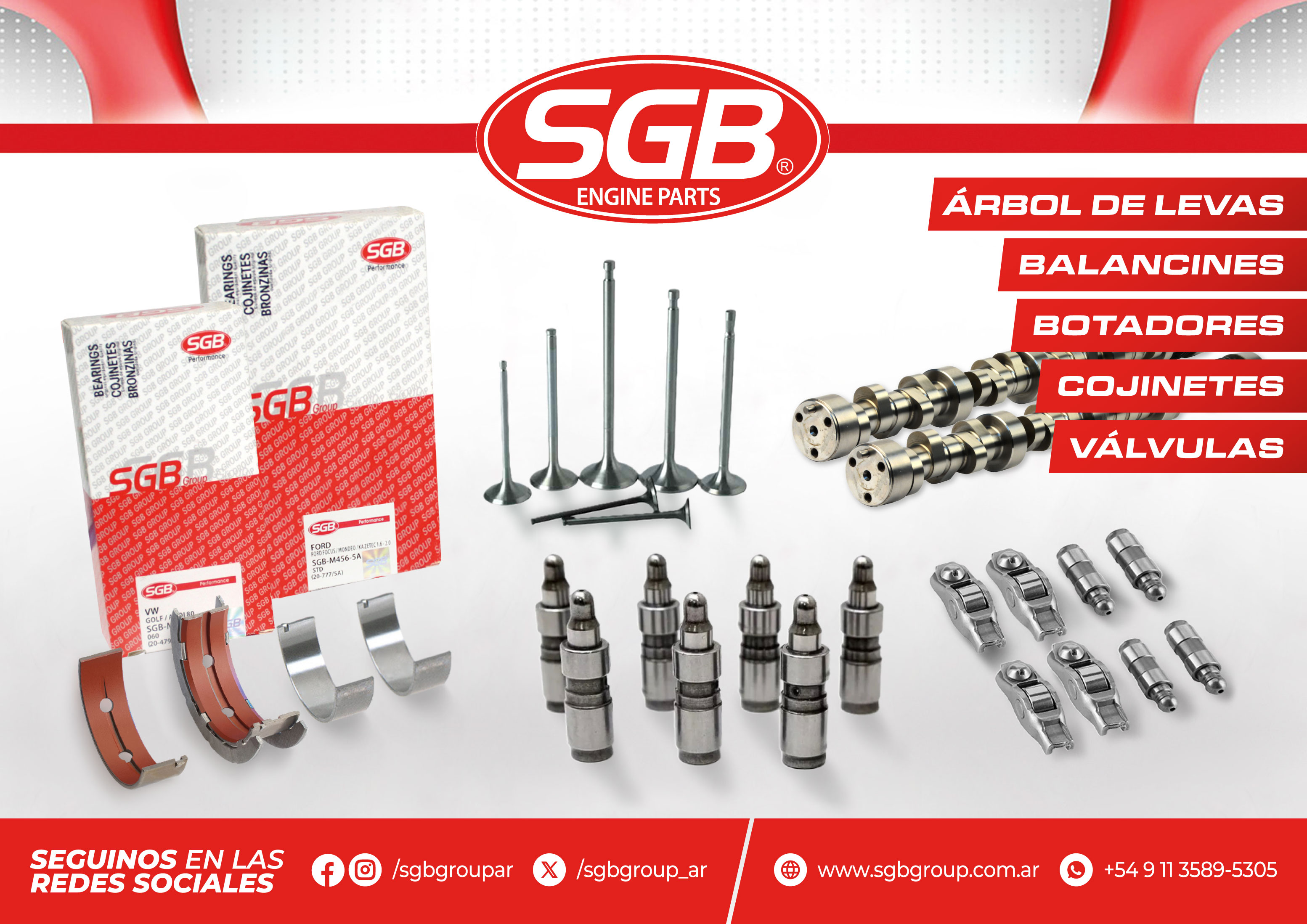 Contamos con stock de todos nuestros productos.